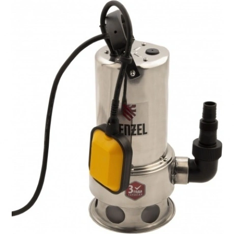 Дренажный насос DP1100X, 1100 Вт, подъем 11 м, 15500 л/ч Denzel