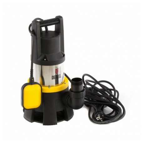 

Дренажный насос DP1400X, 1400 Вт, подъем 11 м, 25000 л/ч Denzel