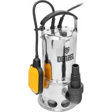Дренажный насос DPL800X, 800 Вт, подъем 7 м, 16500 л/ч Denzel