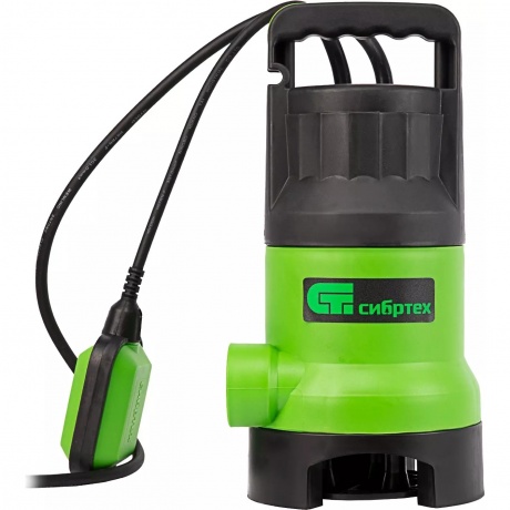 Дренажный насос для грязной воды  СДН800-35, 800 Вт, напор 9 м, 13500 л/ч Сибртех - фото 4
