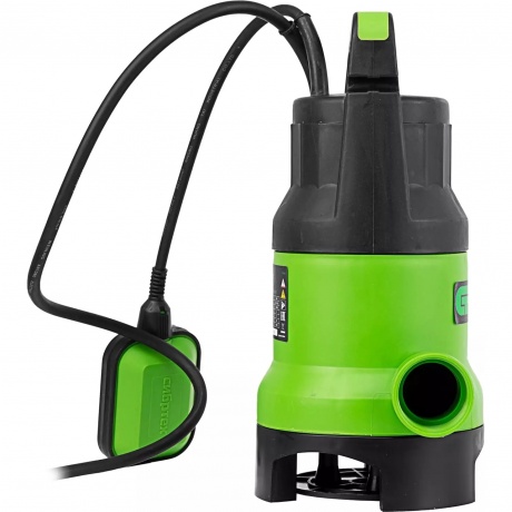 Дренажный насос для грязной воды  СДН800-35, 800 Вт, напор 9 м, 13500 л/ч Сибртех - фото 8