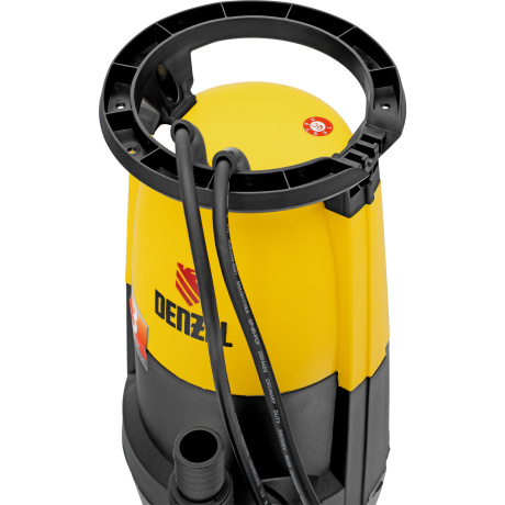 Дренажный насос для чистой и грязной воды DP-600S, 600 Вт, напор 7 м, 13000 л/ч Denzel (97268) - фото 8