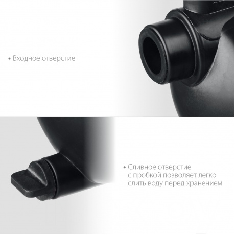 Насос поверхностный (садовый) центробежный ЗУБР 800Вт НПЦ-М1-800 - фото 6