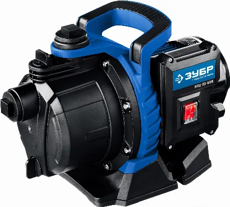 ЗУБР 600 Вт, поверхностный (садовый) центробежный насос, Професс...