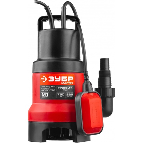 

Насос погружной дренажный Зубр Мастер М1 НПГ-М1-750 хорошее состояние