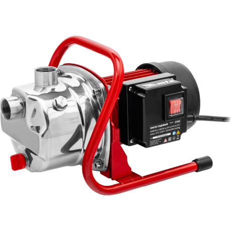 Садовый поверхностный насос SP1200S, 1200 Вт, напор 50 м, 4200 л/ч, нержавейка// MTX