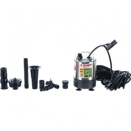 Насос фонтанный, корпус из нержавеющей стали, ЗУБР 50Вт ЗНФЧ-29-...
