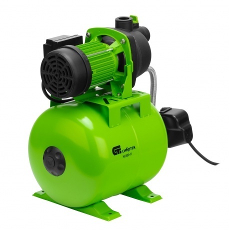 

Насосная станция НС850-П, 850 Вт, напор 42 м, 3500 л/ч, ресивер 19 л Сибртех