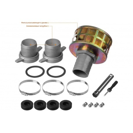 Мотопомпа бензиновая Зубр МПГ-1000-80 - фото 7