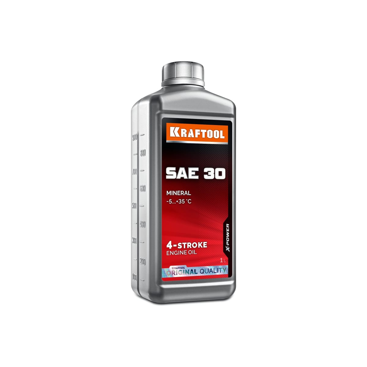 KRAFTOOL SAE 30, 1 л, минеральное масло для 4-тактных двигателей (41512-1) 41512