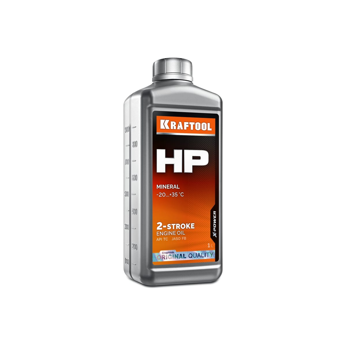 KRAFTOOL HP, 1 л, минеральное масло для 2-тактных двигателей (41500-1) - фото 1