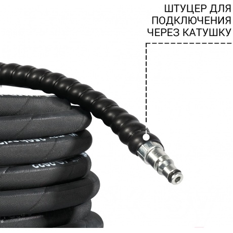 Шланг высокого давления Bort BHS-10-Steel-R - фото 4