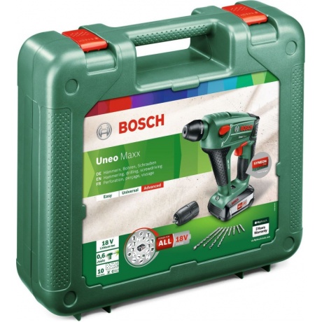 Перфоратор аккумуляторый Bosch М UNEO Maxx 0.603.952.30F - фото 2