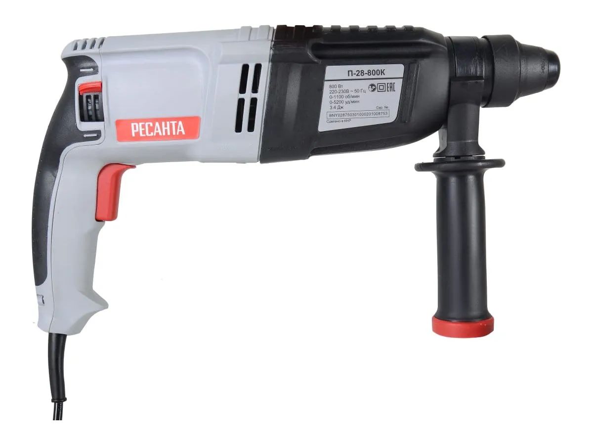 Перфоратор Ресанта П-28-800К - фото 2