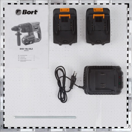 Перфоратор аккумуляторный Bort BHD-18Li-BLZ 93410129 - фото 8