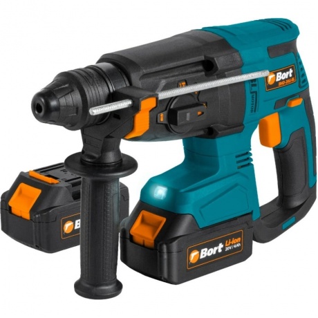 Перфоратор аккумуляторный Bort BHD-20Li-BL (2x4,0А.ч)
