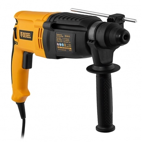 Перфоратор электрический RHH-800-26 SDS-plus 800 Вт 3 Дж 3 плюс 1 реж Denzel 5624₽
