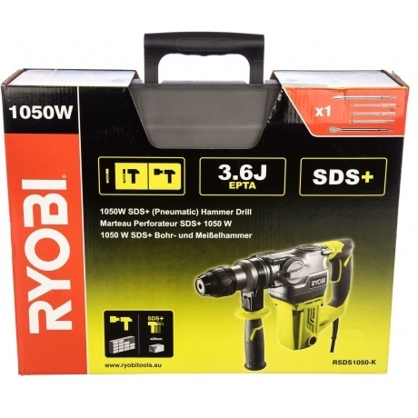 Перфоратор 1050Вт RSDS1050-K 5133004350 Ryobi - фото 19