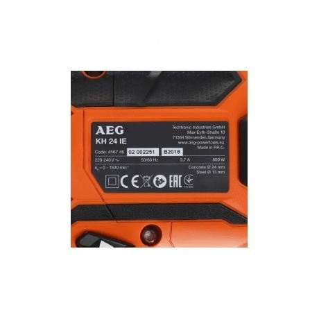 Перфоратор KH 24 IE 4935451555 AEG - фото 7