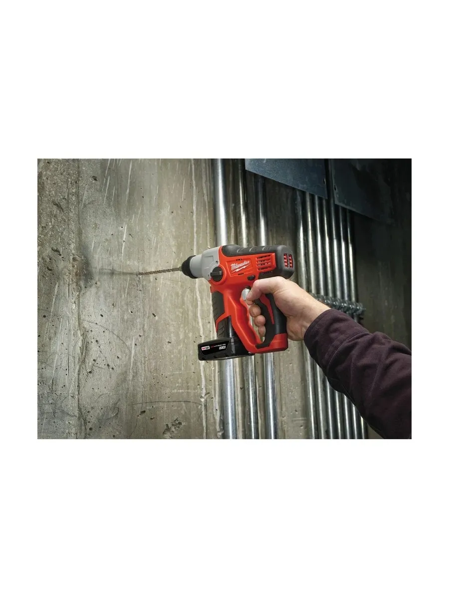 Перфоратор Milwaukee M12 H-0 (4933431355) - фото 8