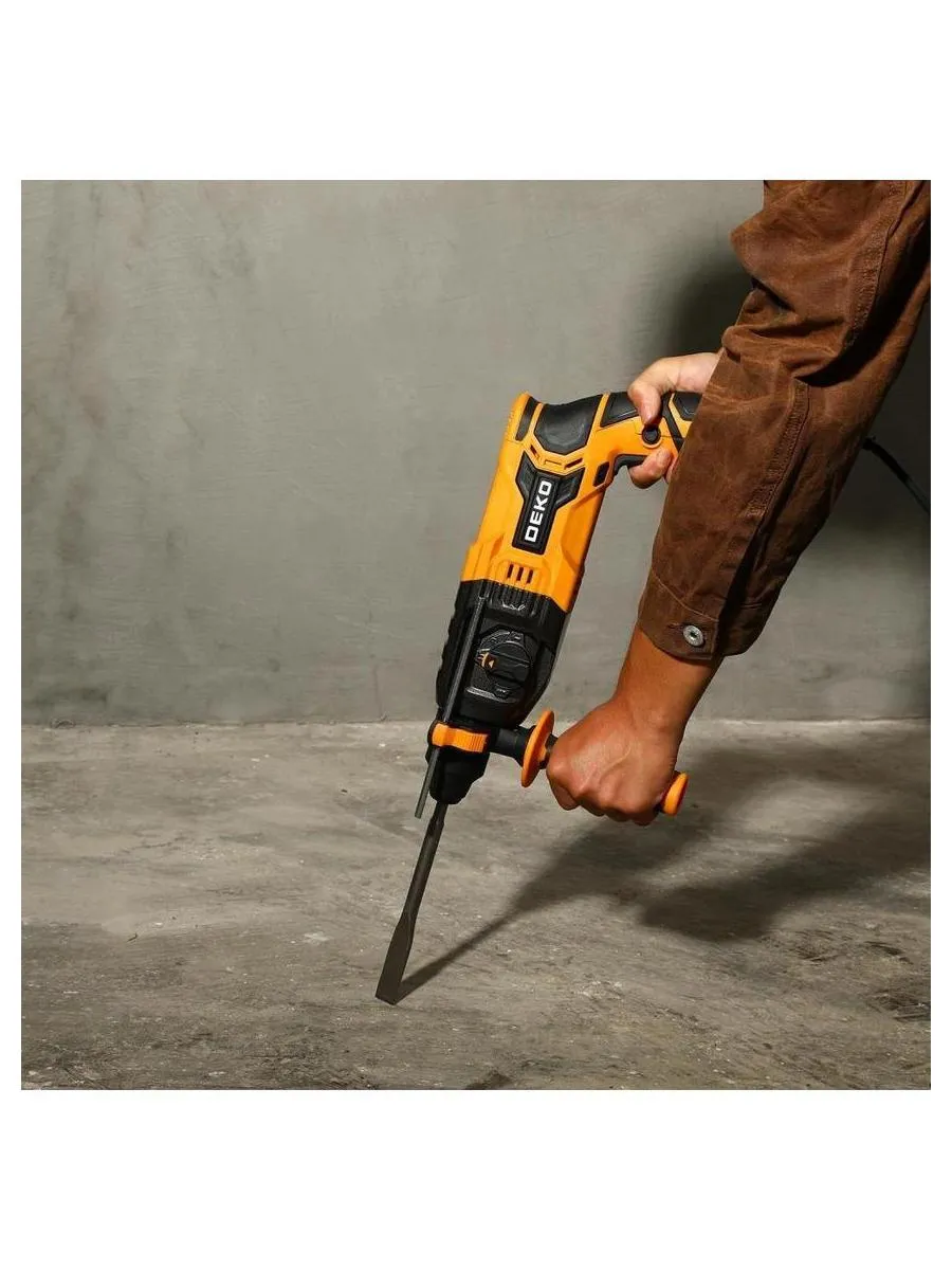 Перфоратор сетевой DEKO DKH1300W в кейсе, 1300Вт - фото 9