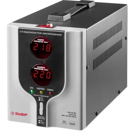 Стабилизатор Зубр АС 1000 59375-1