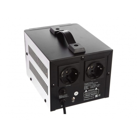 Стабилизатор Powerman AVS 500 D Black (6015735) - фото 4