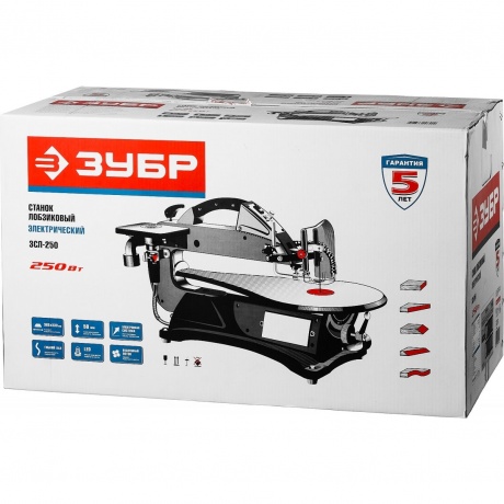 Станок лобзиковый по дереву Зубр ЗСЛ-250 - фото 16
