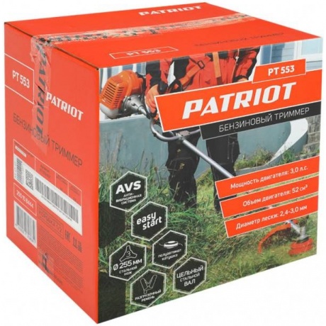 Триммер бензиновый Patriot PT 553 (250108444) - фото 15