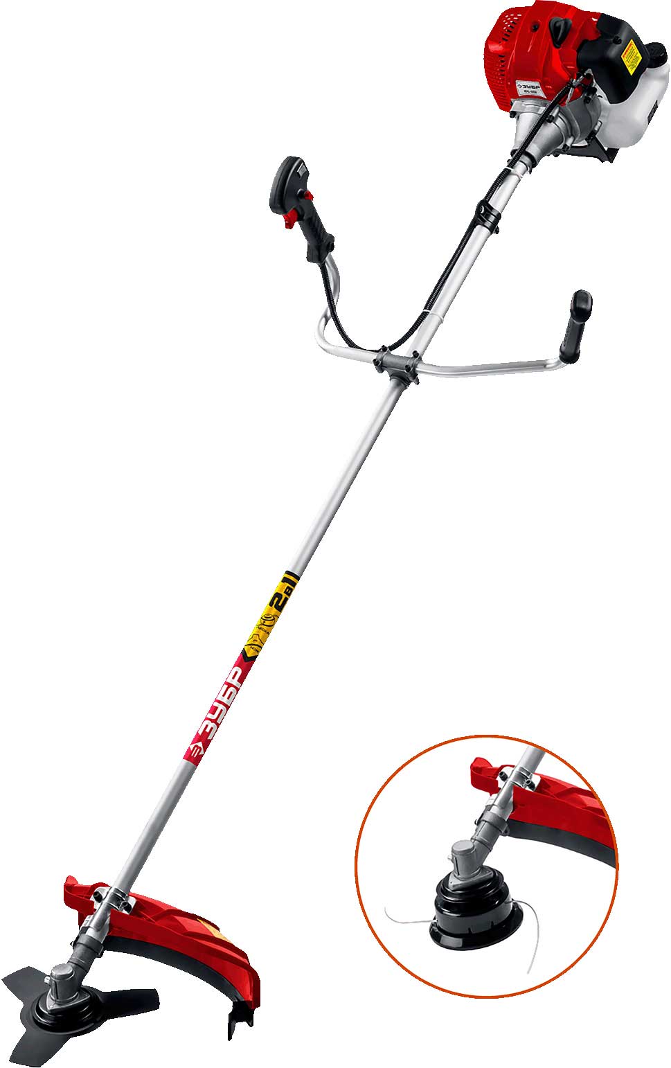 

Триммер бензиновый Зубр КРБ-1300