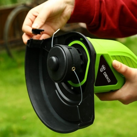 Триммер садовый электрический DEKO DKTR400 - фото 3