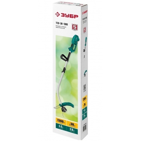 Триммер сетевой ЗУБР 1300 Вт ТСВ-38-1300 - фото 2