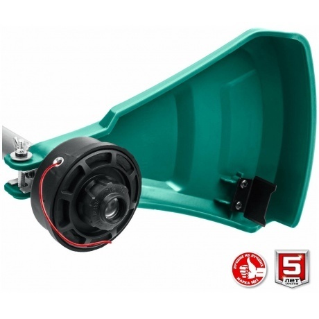 Триммер сетевой ЗУБР 1300 Вт ТСВ-38-1300 - фото 9