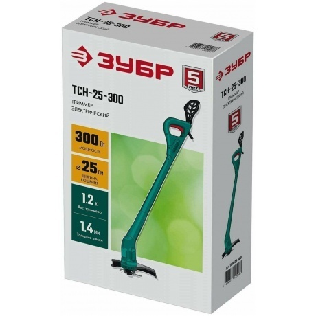 Триммер сетевой ЗУБР 300 Вт ТСН-25-300 - фото 8