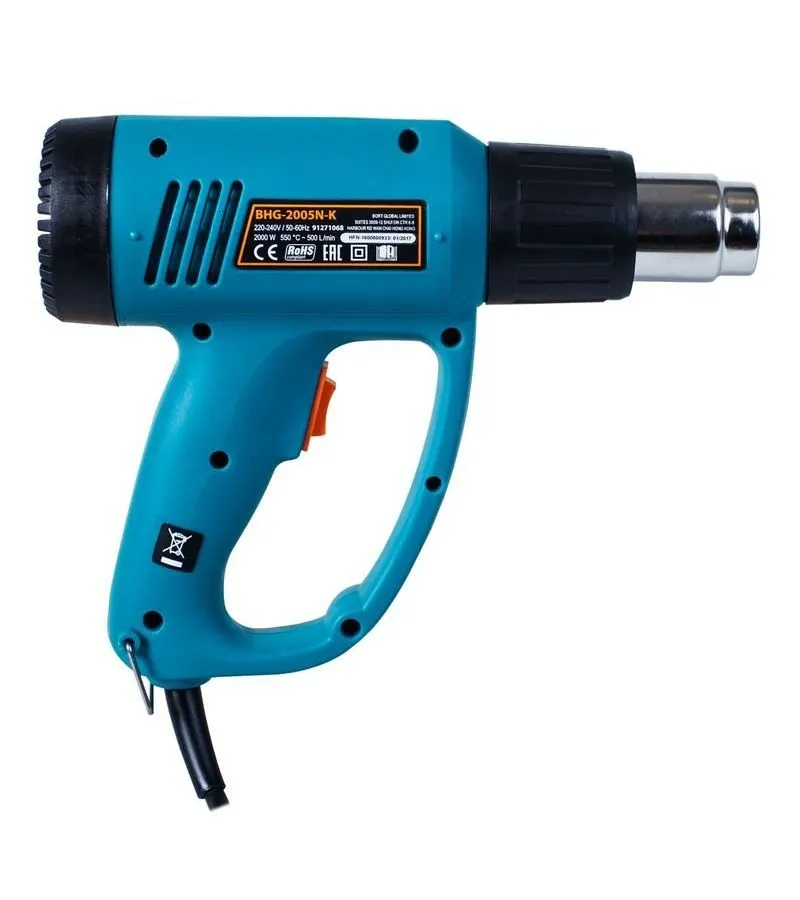 Строительный фен Bort BHG-2005N-K - фото 3