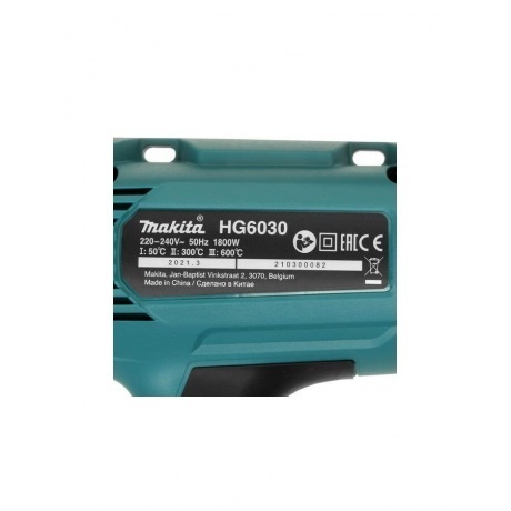 Термопистолет Makita HG6030K - фото 3