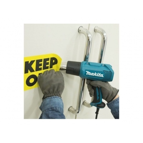 Технический фен Makita HG5030K 1600Вт темп.350-500С - фото 12