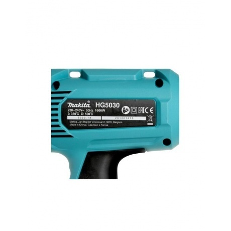 Технический фен Makita HG5030K 1600Вт темп.350-500С - фото 5