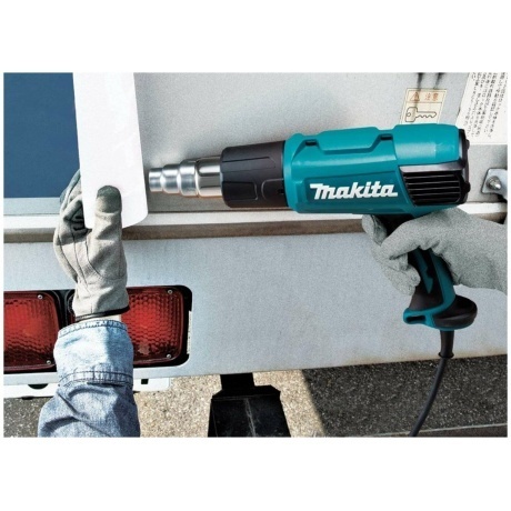 Технический фен Makita HG6031VK 1800Вт темп.50-600С - фото 16