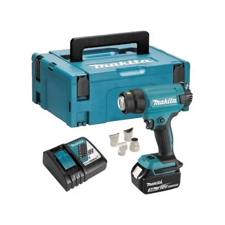 Технический фен Makita DHG181RT1J темп.150/250/350/450/550С