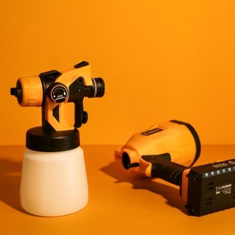 Краскопульт аккумуляторный DEKO DKSG20K2, 120W, 800 мл - фото 4