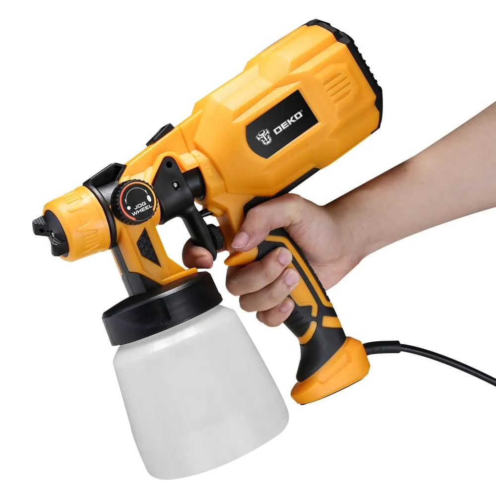 Краскопульт электрический DEKO DKSG55K1 HVLP (550W, 800 мл) - фото 4