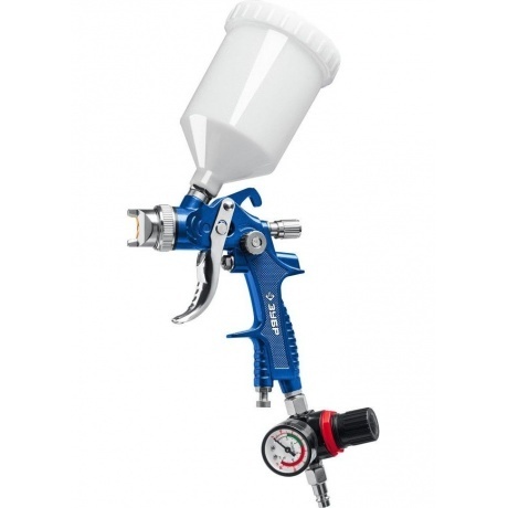 

Краскопульт пневматический ЗУБР Профессионал PRO 600 HVLP c верхним бачком, 1.4мм