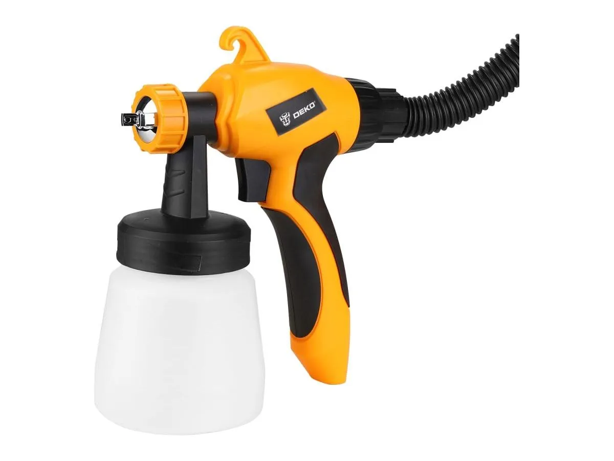 Краскопульт электрический DEKO DKSG1000 (1000 Вт, 800 мл) - фото 4