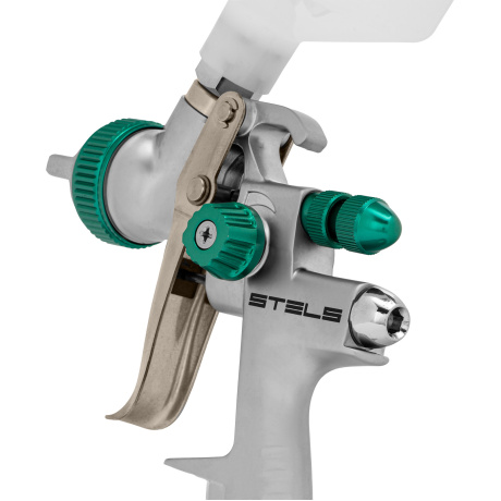 Краскораспылитель AG 901 LVMP профессиональный, гравитационного  типа, сопла 1,3 и 1,1 мм Stels (57365) - фото 11