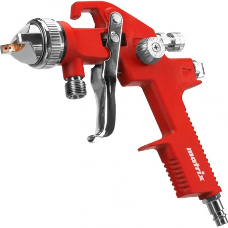 Краскораспылитель HVLP пневмат. с нижним бачком V= 1 л, сопло диаметром 1.4 мм Matrix - фото 4