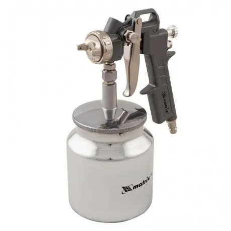 Краскораспылитель пневмат. с нижним бачком V=0,75 л, сопла диаме...