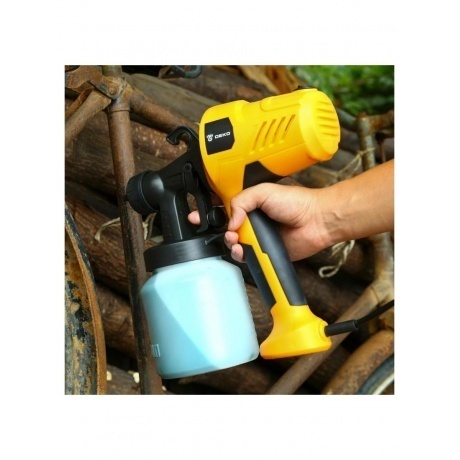 Краскопульт электрический DEKO SG500DK, 800 мл, 500Вт - фото 6