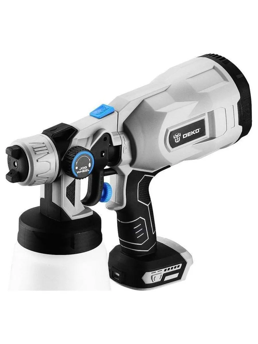 Краскопульт аккумуляторный DEKO SG20DK Max, 20В, 800 мл - фото 3