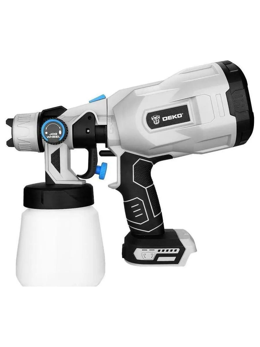 Краскопульт аккумуляторный DEKO SG20DK Max, 20В, 800 мл - фото 5